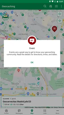 Geocaching android App screenshot 5